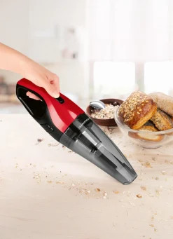 Akku-Handstaubsauger – saugt Schmutz und Flüssigkeiten einfach weg