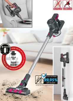 Akku-Handstaubsauger, ideal für Allergiker