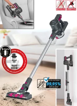 Akku-Handstaubsauger, ideal für Allergiker