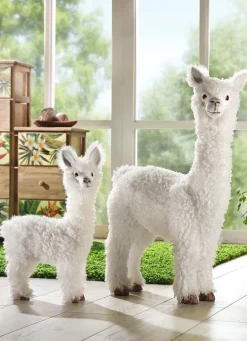 Alpakas mit flauschigem Kunstfell