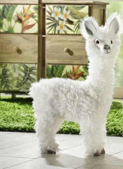 Alpakas mit flauschigem Kunstfell