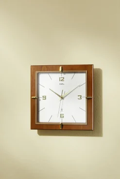 AMS Wanduhr mit Funkuhrwerk