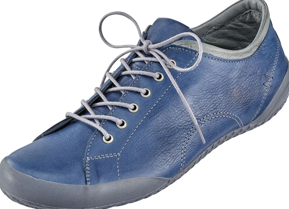 Andrea Conti, klassische Damen-Schnürschuhe, mit herausnehmbarem Lederfußbett