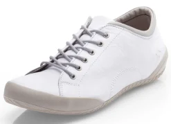 Andrea Conti, klassische Damen-Schnürschuhe, mit herausnehmbarem Lederfußbett