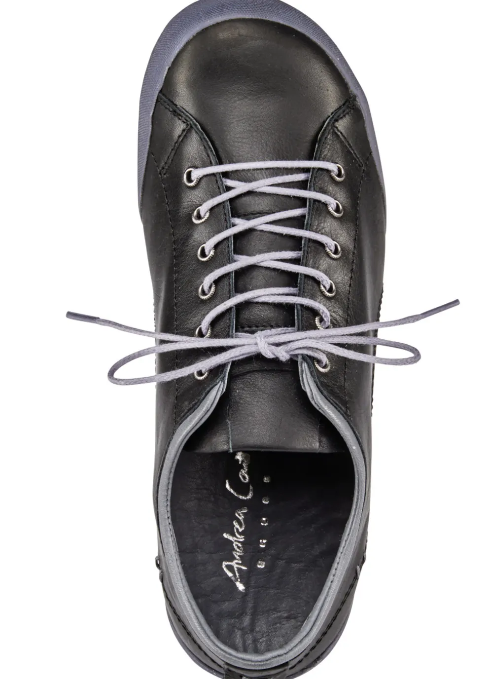 Andrea Conti, klassische Damen-Schnürschuhe, mit herausnehmbarem Lederfußbett