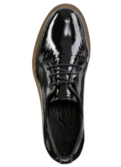 Andrea Conti Schnürschuh aus edlem Knautschlackleder