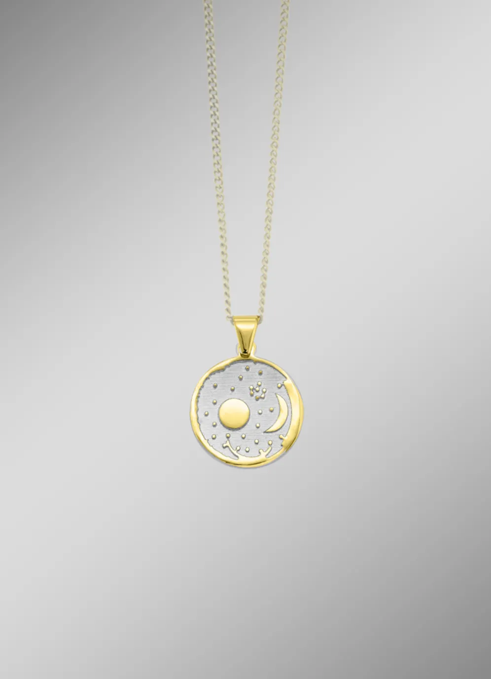 Anhänger mit Himmelsscheibe von Nebra in Bicolor