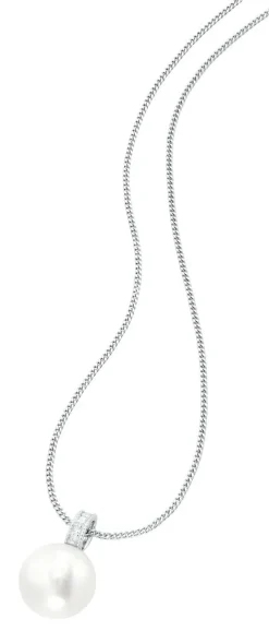 Anhänger mit Süßwasser-Zuchtperle und Brillanten