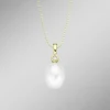 Anhänger mit Süßwasser-Zuchtperle
