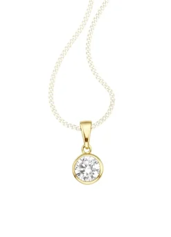 Anhänger mit synth. Zirkonia