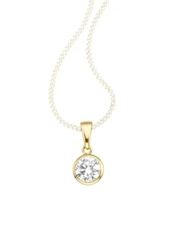 Anhänger mit synth. Zirkonia