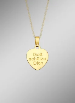 Anhänger Schutzengel mit Diamantschnitt