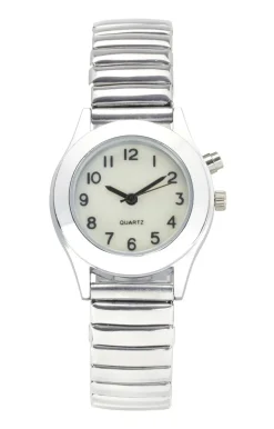 Armbanduhr mit Stretcharmband