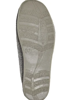 Atmungsaktive Damen-Hausschuhe, mit Klettverschluss