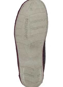 Atmungsaktive Damen-Hausschuhe, mit Klettverschluss