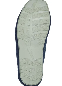 Atmungsaktive Damen-Hausschuhe, mit Schurwolle