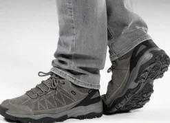 Atmungsaktive Herren-Schnürschuhe, mit herausnehmbarem Fußbett