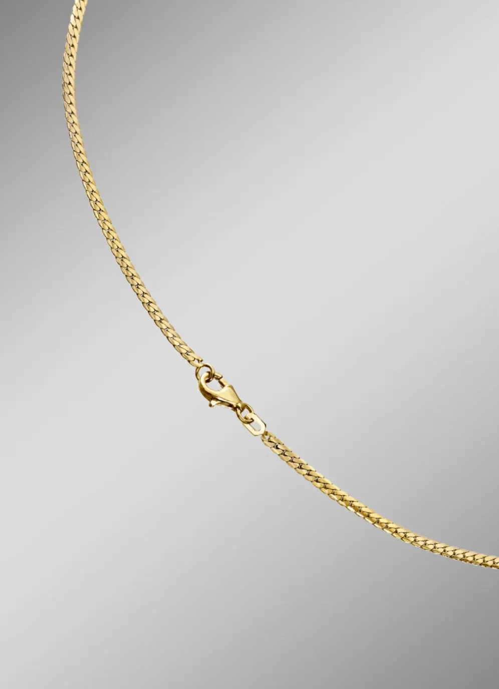 Attraktive Panzerkette mit Karabinerverschluss