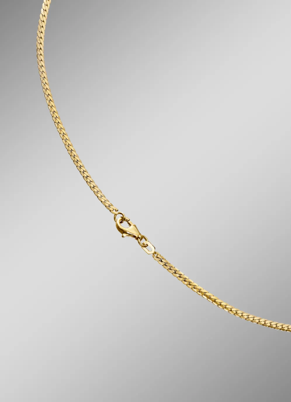 Attraktive Panzerkette mit Karabinerverschluss