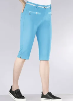 Aufwendig gearbeitete Bermudas