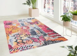 Ausdrucksstarke, moderne Brücken und Teppiche