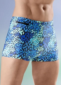 Badehose in höherer Kastenform