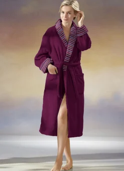 Bademantel mit faszinierender Strukturierung