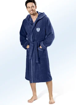 Bademantel mit Kapuze