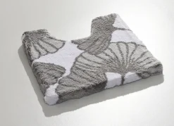 Badgarnitur mit Ginkgoblätter-Motiv