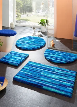 Badgarnitur mit rutschhemmender Rückseite