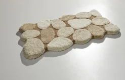 Badgarnitur mit rutschhemmender Rückseite