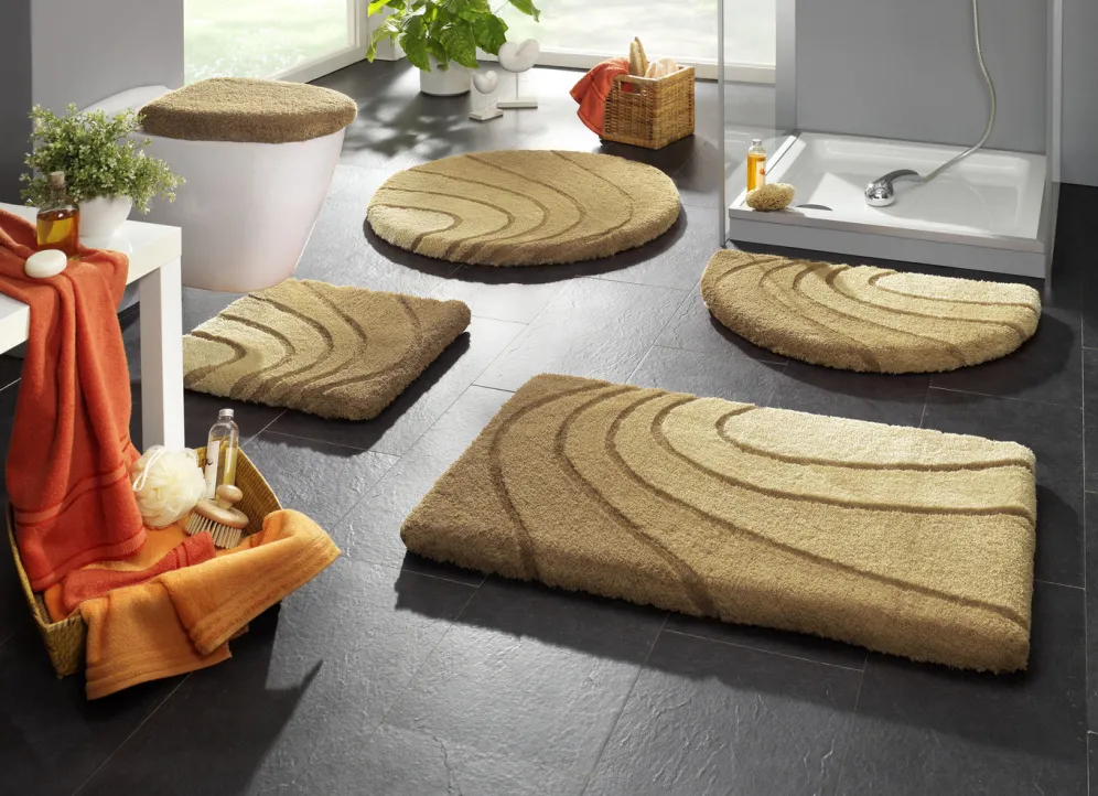 Badgarnitur von Kleine Wolke mit rutschhemmender Rückseite