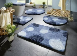 Badvorleger mit rutschhemmender Rückseite