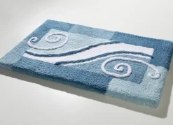 Badvorleger mit rutschhemmend beschichteter Rückseite