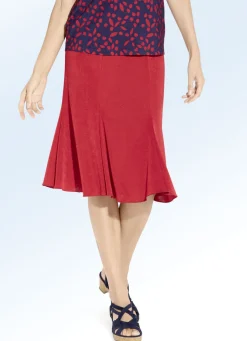 6-Bahnenrock in modischer Godet-Form