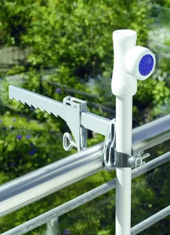 Balkonklammer aus verzinktem Stahl