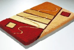 Barfußweiche Badgarnitur in harmonischen Farbtönen