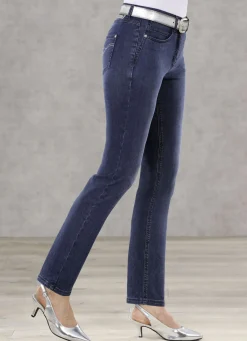 Bauchweg-Jeans in 5-Pocket-Form