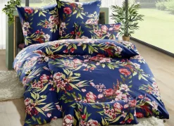 Beidseitig bedruckte Bettwäsche-Garnitur