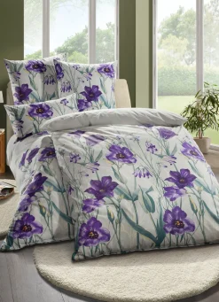 Beidseitig bedruckte Bettwäsche-Garnitur von Florella