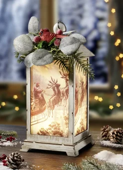 Beleuchtete Laterne, batteriebetrieben