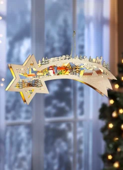 Beleuchtete Sternschnuppe