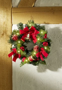 Beleuchteter Wandkranz