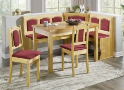 Bequeme Esszimmermöbel mit angenehmem Stoffbezug