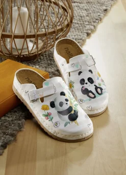 Bequemer Clog mit niedlichem Panda-Druck