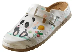 Bequemer Clog mit niedlichem Panda-Druck