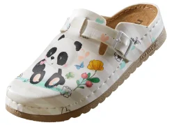 Bequemer Clog mit niedlichem Panda-Druck