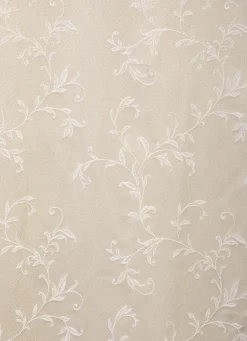 Übergardine mit Ranken-Motiv