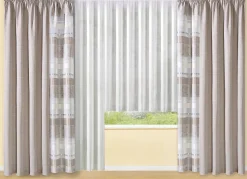 Übergardinen-Garnitur aus deutscher Fertigung