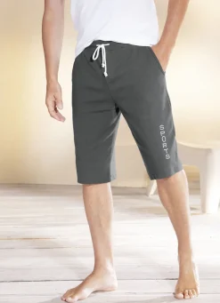 Bermuda mit breitem Bund in 4 Farben